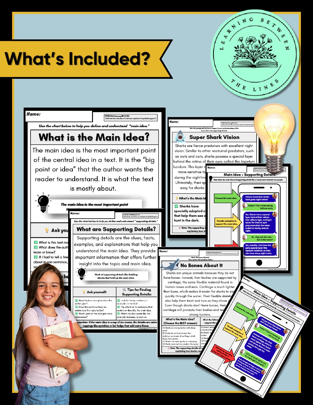 Main Idea Anchor Charts - Image 2